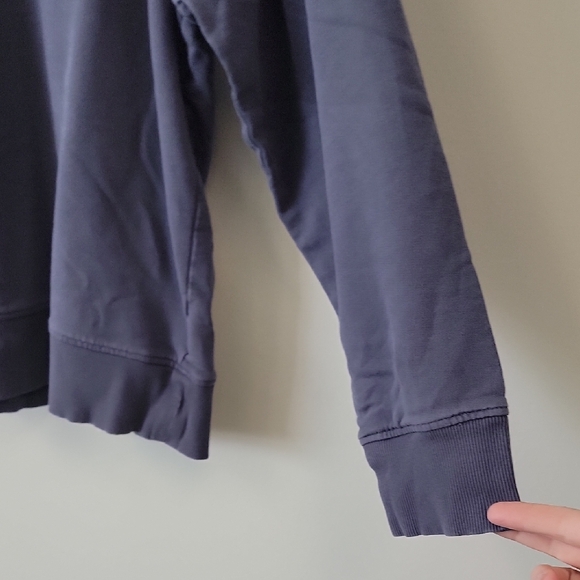 COS Men's Crewneck Sweater in Slate Blue - Picture 8 of 12